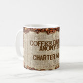 Kaffee-Trinker anonym Kaffeetasse (Vorderseite Links)