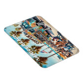 Kaffee Truck Venedig Beach Magnet (Rechte Seite)