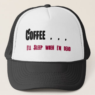 Kaffee Truckerkappe