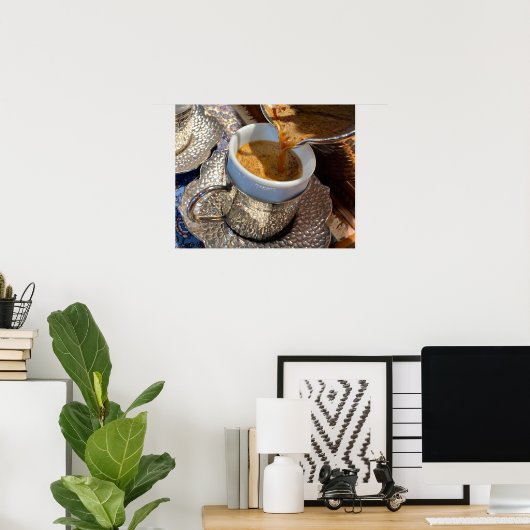 Kaffee, Türkischer Kaffee Poster (Heimbüro)