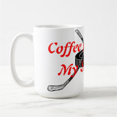 Kaffee u. Hockey Kaffeetasse (Links)