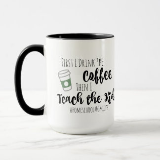 Kaffee u. Homeschooling Tasse