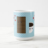 Kaffee-u. Schokoladen-Liebe Kaffeetasse (Mittel)
