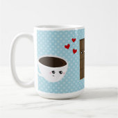 Kaffee-u. Schokoladen-Liebe Kaffeetasse (Links)