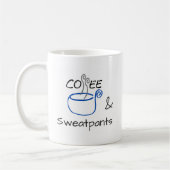 Kaffee u. Sweatpants Kaffeetasse (Links)