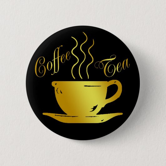 KAFFEE U. TEE BUTTON (Vorderseite)