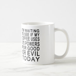 Kaffee-Übel oder gutes Kaffeetasse
