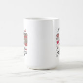 Kaffee über Cupid Kaffeetasse (Mittel)