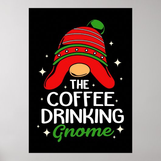 Kaffee übers Kaffeetrinken Poster (Vorne)