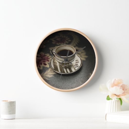 Kaffee Uhr (Zuhause)