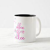 Kaffee umarmt eine Tasse (VorderseiteRechts)