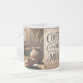 Kaffee umarmt in einer Tasse (Vorderseite Links)