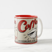 Kaffee: unbegrenzte Tasse (VorderseiteRechts)