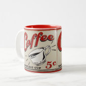 Kaffee: unbegrenzte Tasse (Vorderseite Links)