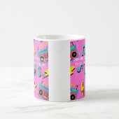 Kaffee und '80er-Musik in Alaska Kaffeetasse (Mittel)