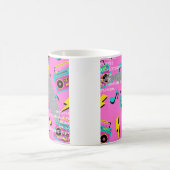 Kaffee und '80er-Musik in Florida Kaffeetasse (Mittel)