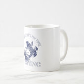 Kaffee und Angeln - Perfekte Tasse für Angle (VorderseiteRechts)