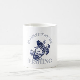 Kaffee und Angeln - Perfekte Tasse für Angle