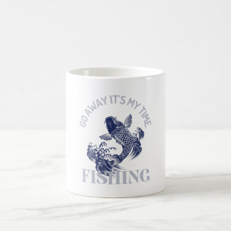 Kaffee und Angeln - Perfekte Tasse für Angle