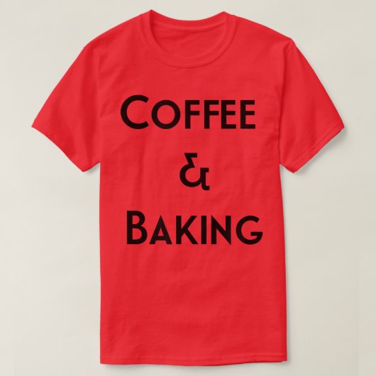 Kaffee- und Backkuchenhändler Backkuchen mehr als  T-Shirt (Design vorne)