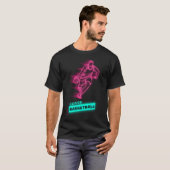 Kaffee und Basketball T-Shirt (Vorne ganz)