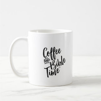 Kaffee-und Bibel-Zeit-Tasse Kaffeetasse