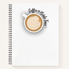 Kaffee- und Bibelzeitschrift (Logo) Notizblock
