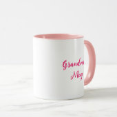 Kaffee und Birthday Cake Personalisiert Tasse (VorderseiteRechts)