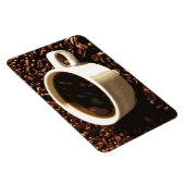 Kaffee und Bohnen Magnet (Rechte Seite)