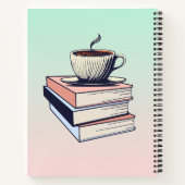 Kaffee und Bücher ist alles, was ich für Typografi (Rückseite)