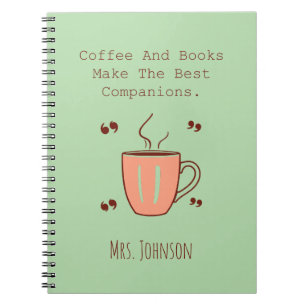 Kaffee und Bücher sind die besten Begleiter