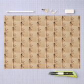 Kaffee und Buttonmix Seidenpapier (Handwerk)