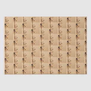 Kaffee und Buttonmix Seidenpapier
