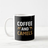 Kaffee und Camels Funny Camel Animal Lover Graphic Kaffeetasse (Links)