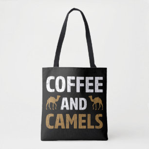 Kaffee und Camels Funny Camel Animal Lover Graphic Tasche