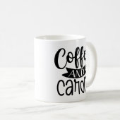 Kaffee und Cardio Kaffeetasse (VorderseiteRechts)