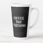Kaffee und Cartoons Milchtasse (Rechts)