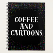 Kaffee und Cartoons Planer (Vorderseite)
