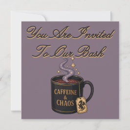 Kaffee und Chaos Einladung