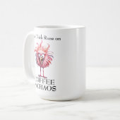 Kaffee und Chaos Funny Sprichwort Kaffeetasse (Vorderseite Links)