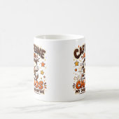 Kaffee und Chaos Mein täglicher Routine Becher Kaffeetasse (Mittel)