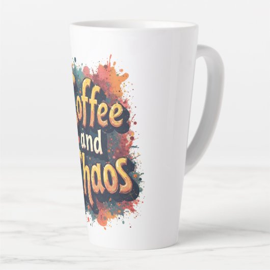 Kaffee und Chaos Milchtasse (Rechte Ecke)