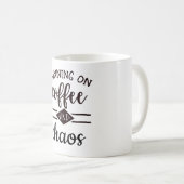 Kaffee und Chaos-Tasse Kaffeetasse (VorderseiteRechts)