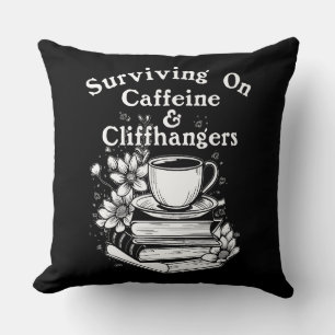 Kaffee und Cliffhanger Kissen