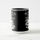 Kaffee und Cliffhanger Tasse (Zentrum)
