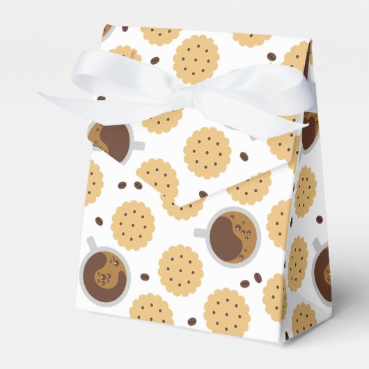 Kaffee und Cookies Geschenkschachtel (Vorderseite)