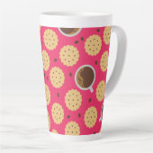 Kaffee und Cookies Milchtasse (Rechte Ecke)