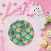 Kaffee und Cookies Pappteller (Party)