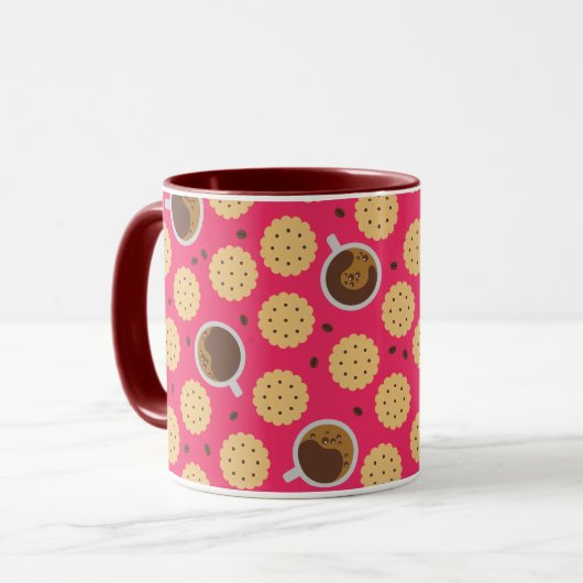 Kaffee und Cookies Tasse (Vorderseite Links)
