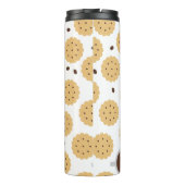 Kaffee und Cookies Thermosbecher (Rückseite)